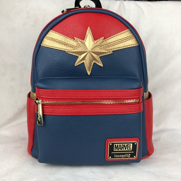 loungefly captain marvel backpack